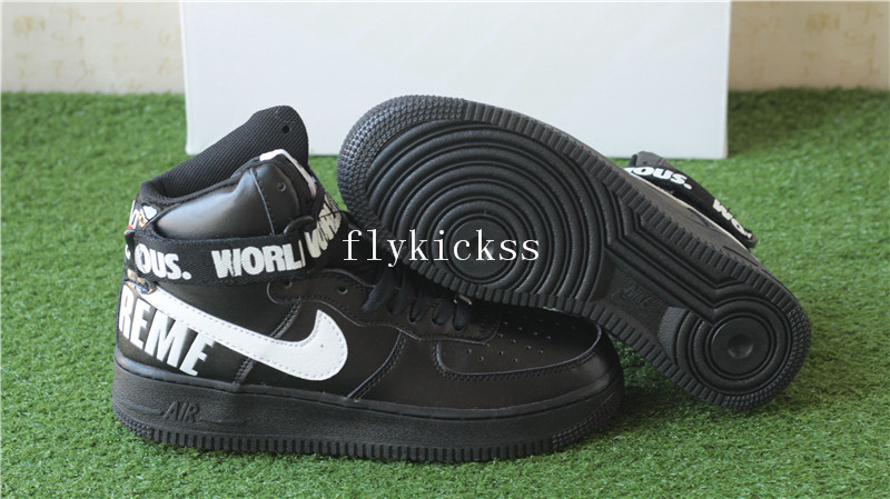 Nike Air Force 1 High Supreme SP Black White